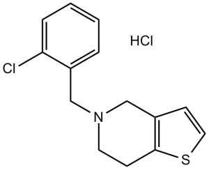Ticlopidine HCl 53885-35-1